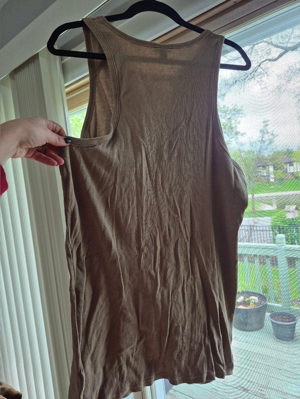 Torrid Crochet Panel Tank Sz 3 - Picture 6 of 6